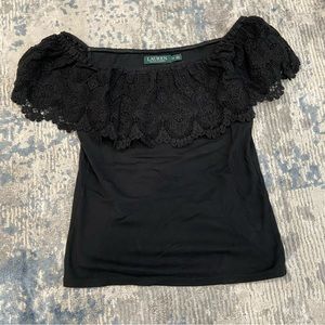 Ralph Lauren off the shoulder top